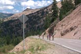 Colorado, cycling, bicycle touring, bicycle, Slumgullion Pass, Spring Creek Pass, Creede, Gunnison, Lake City, Rio Grande