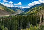 Colorado, cycling, bicycle touring, bicycle, Vail, Vail Pass