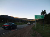 Colorado, cycling, bicycle touring, bicycle, Hoosier Pass, Breckenridge, Fairplay