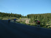 Colorado, cycling, bicycle touring, bicycle, Hoosier Pass, Breckenridge, Fairplay