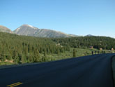 Colorado, cycling, bicycle touring, bicycle, Hoosier Pass, Breckenridge, Fairplay
