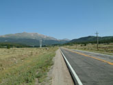 Colorado, cycling, bicycle touring, bicycle, Hoosier Pass, Breckenridge, Fairplay