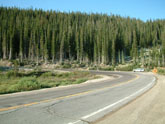 Colorado, cycling, bicycle touring, bicycle, Hoosier Pass, Breckenridge, Fairplay