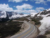 Colorado, cycling, bicycle touring, bicycle, Loveland Pass, Frisco, Breckenridge, Keystone, Eisenhower Tunnel