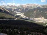 Colorado, cycling, bicycle touring, bicycle, Loveland Pass, Frisco, Breckenridge, Keystone, Eisenhower Tunnel