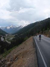 Colorado, cycling, bicycle touring, bicycle, Red Mountain Pass, Silverton, Durango, Ouray