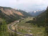 Colorado, cycling, bicycle touring, bicycle, Red Mountain Pass, Silverton, Durango, Ouray