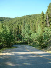 Colorado, cycling, bicycle touring, bicycle, Juniper Pass, Squaw Pass, Mt Evans, Idaho Springs