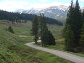 Colorado, cycling, bicycle touring, bicycle, Vail Pass, Vail, Copper Mountain, Ten Mile Trail, Shrine Pass