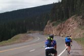 Colorado, cycling, bicycle touring, bicycle, Wolf Creek Pass, Pagosa Springs, Durango