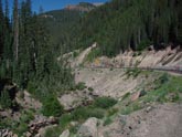 Colorado, cycling, bicycle touring, bicycle, Wolf Creek Pass, Pagosa Springs, Durango